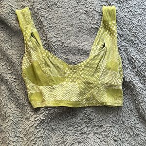 Kendall and Kylie green bralette